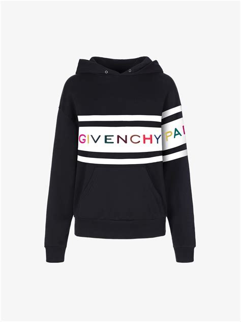 givenchy embroidered snake hoodie|Givenchy sweatshirt fleece.